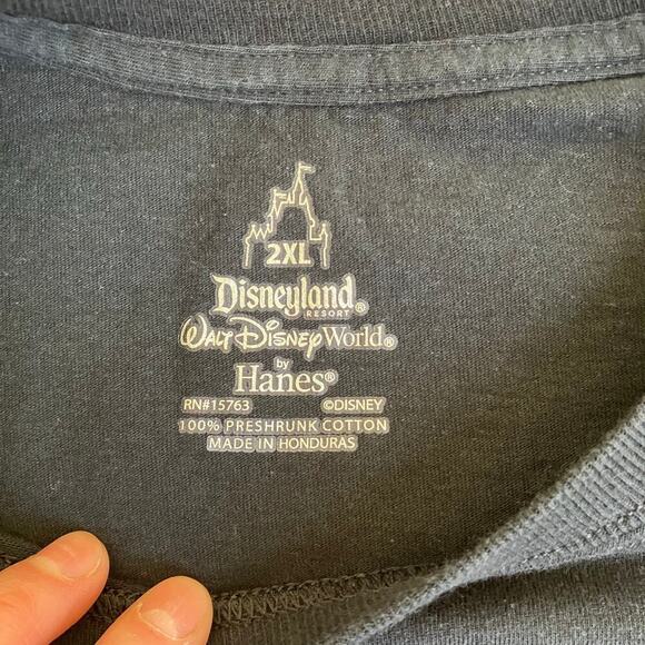 Disneyland Resort Disney World Grumpy 2013 Short Sleeve Tshirt Hanes Cotton 2X - Picture 8 of 15